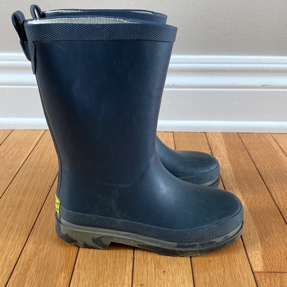 Boys Western Chief Navy/Camo Rain Boots - Picture 3 of 5
